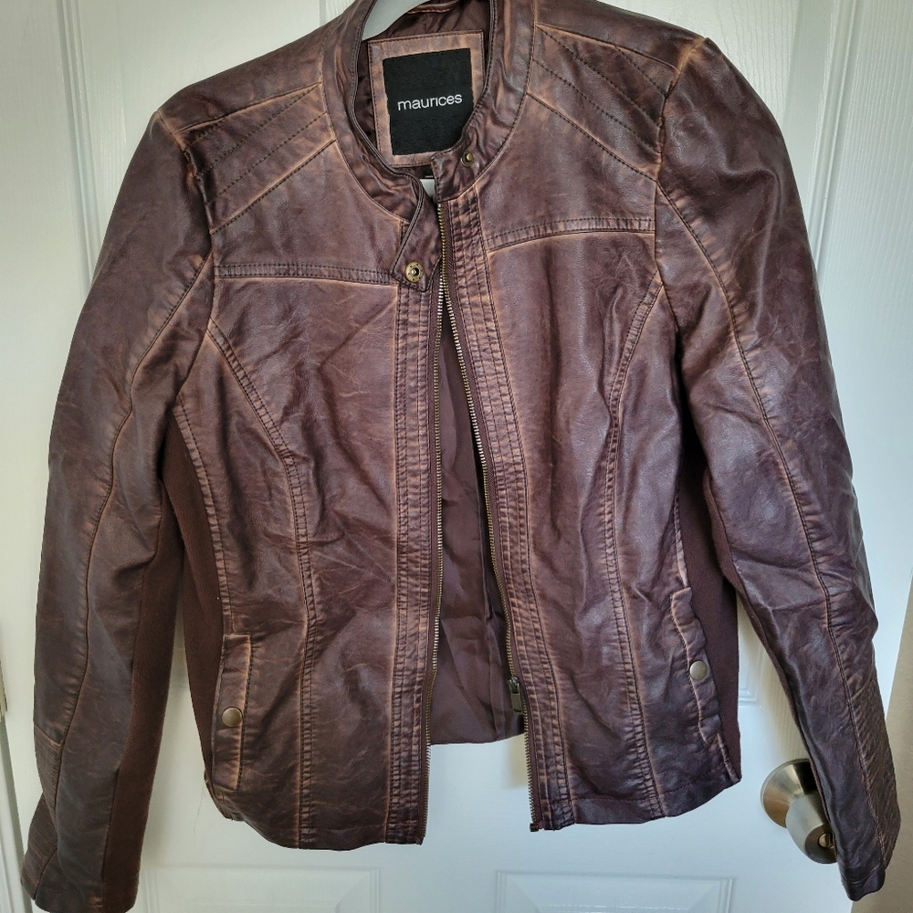 Leather jacket